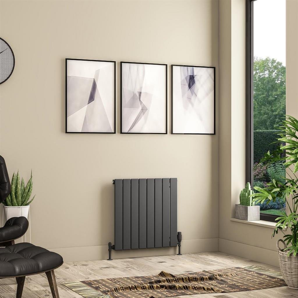 Eastbrook Addington II Type10 Designer Radiator - Matt Anthracite - Image 8
