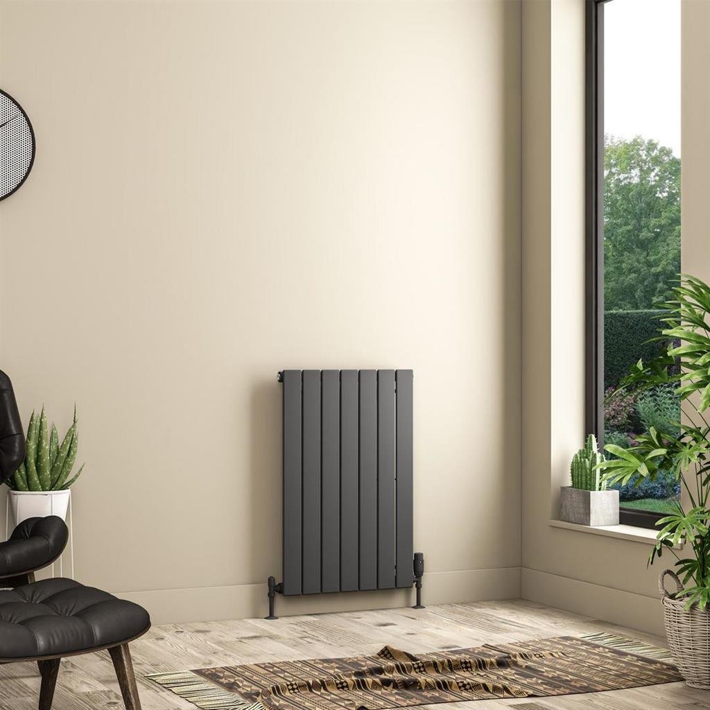 Eastbrook Addington II Type10 Designer Radiator - Matt Anthracite - Image 14