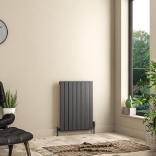 Eastbrook Addington II Type10 Designer Radiator - Matt Anthracite - Image 15