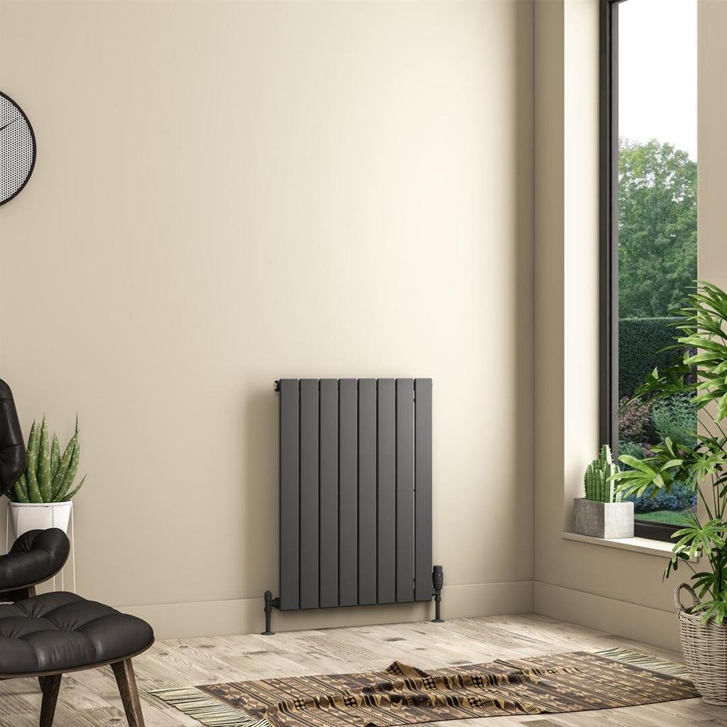 Eastbrook Addington II Type10 Designer Radiator - Matt Anthracite - Image 15