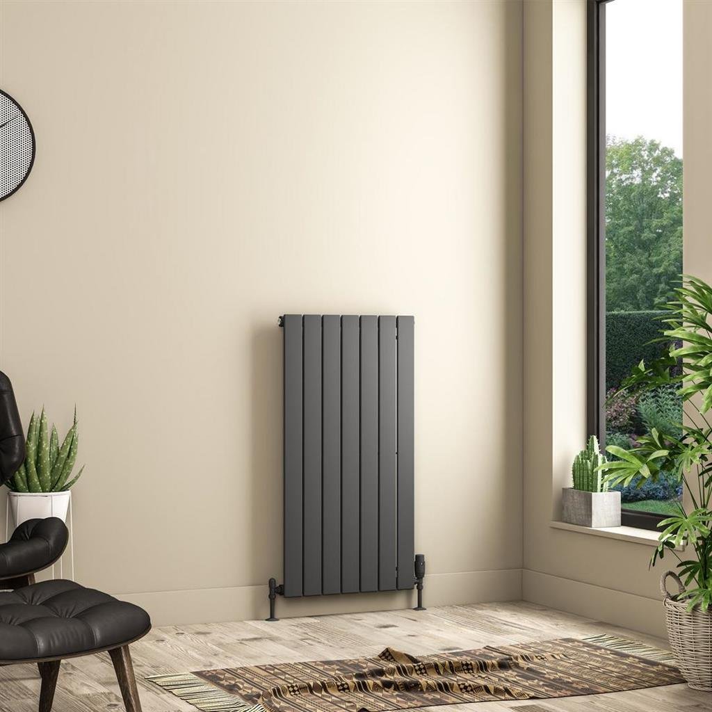 Eastbrook Addington II Type10 Designer Radiator - Matt Anthracite - Image 16