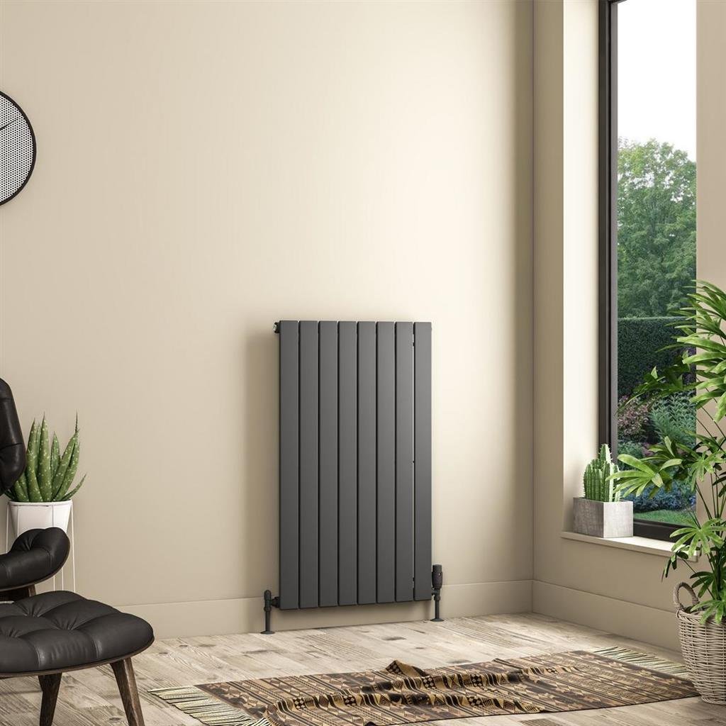 Eastbrook Addington II Type10 Designer Radiator - Matt Anthracite - Image 17