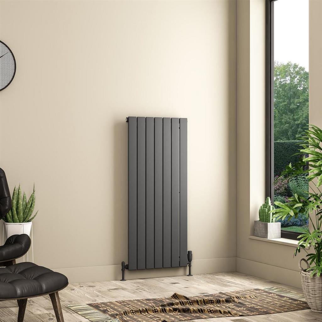Eastbrook Addington II Type10 Designer Radiator - Matt Anthracite - Image 18