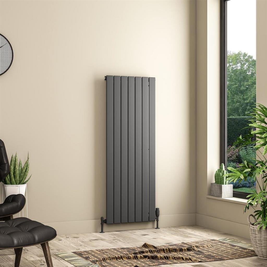 Eastbrook Addington II Type10 Designer Radiator - Matt Anthracite - Image 20