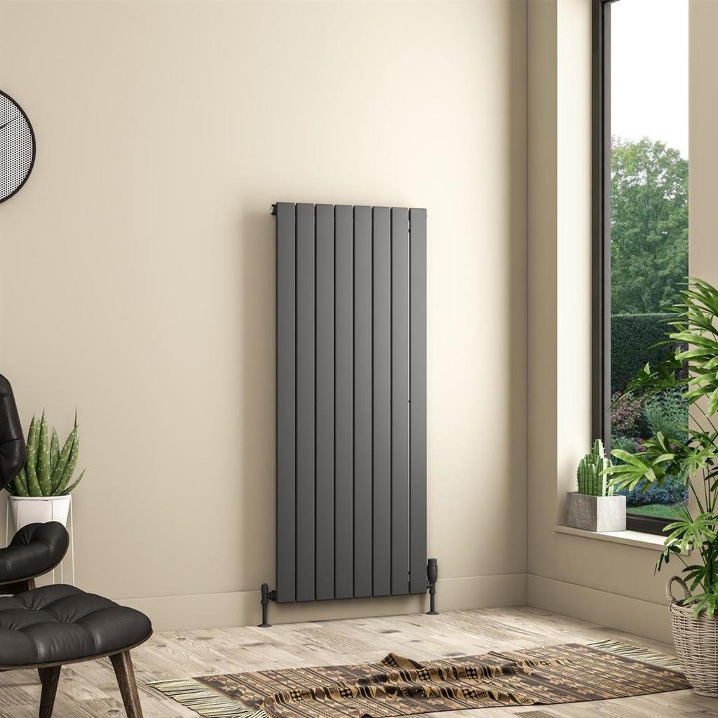 Eastbrook Addington II Type10 Designer Radiator - Matt Anthracite - Image 21