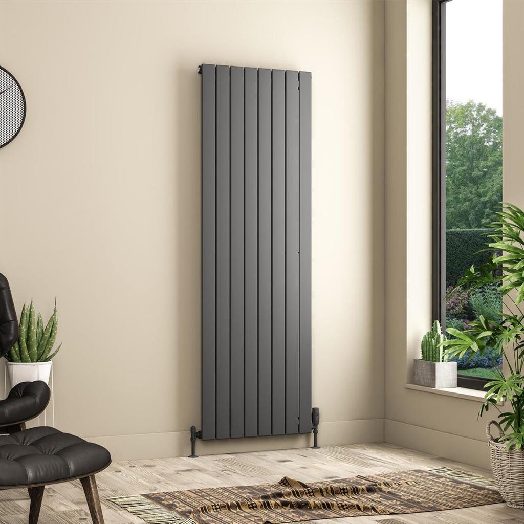 Eastbrook Addington II Type10 Designer Radiator - Matt Anthracite - Image 26