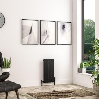 Eastbrook Addington II Type10 Designer Radiator - Matt Black - Image 4