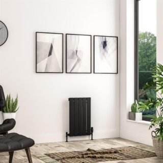 Eastbrook Addington II Type10 Designer Radiator - Matt Black - Image 5