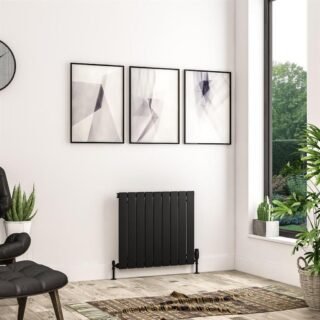 Eastbrook Addington II Type10 Designer Radiator - Matt Black - Image 9