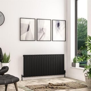 Eastbrook Addington II Type10 Designer Radiator - Matt Black - Image 13