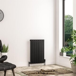 Eastbrook Addington II Type10 Designer Radiator - Matt Black - Image 14