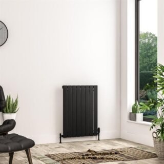 Eastbrook Addington II Type10 Designer Radiator - Matt Black - Image 15