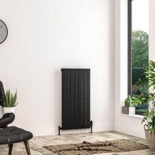 Eastbrook Addington II Type10 Designer Radiator - Matt Black - Image 16