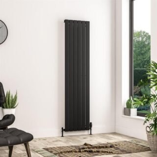 Eastbrook Addington II Type10 Designer Radiator - Matt Black - Image 24