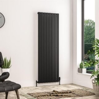 Eastbrook Addington II Type10 Designer Radiator - Matt Black - Image 26