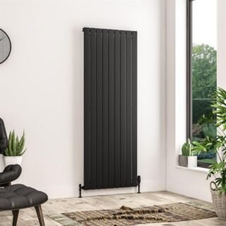 Eastbrook Addington II Type10 Designer Radiator - Matt Black - Image 27