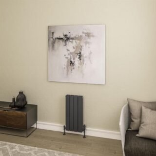 Eastbrook Addington II Type 20 Designer Radiator - Matt Anthracite - Image 2