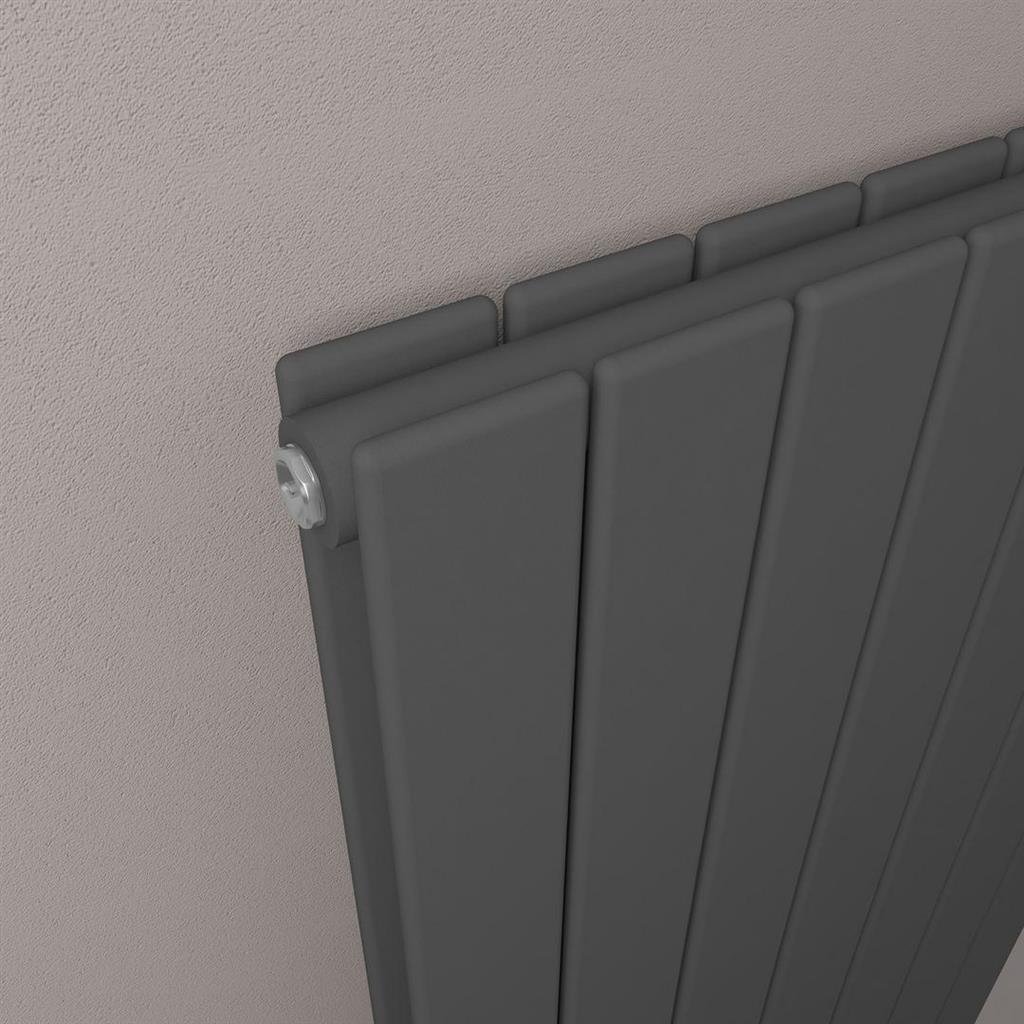 Eastbrook Addington II Type 20 Designer Radiator - Matt Anthracite - Image 20