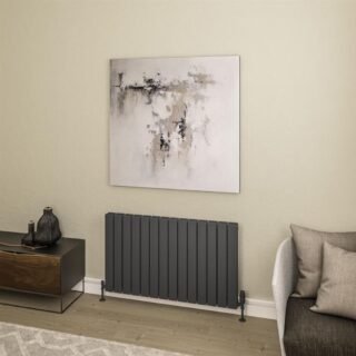 Eastbrook Addington II Type 20 Designer Radiator - Matt Anthracite - Image 9