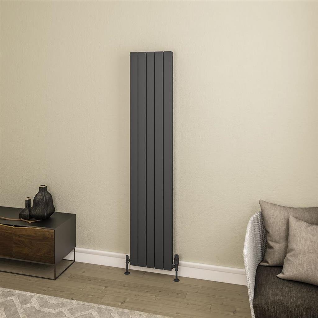 Eastbrook Addington II Type 20 Designer Radiator - Matt Anthracite - Image 15