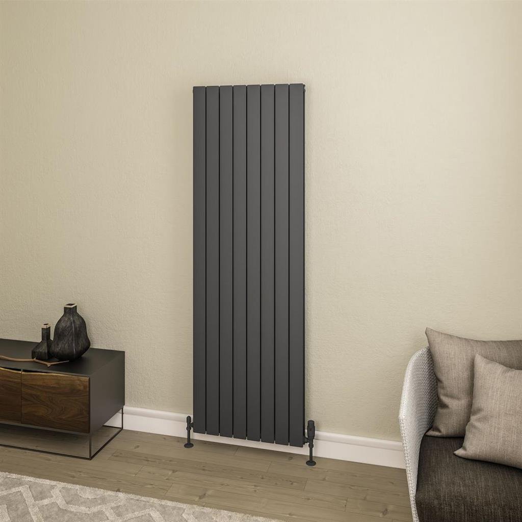 Eastbrook Addington II Type 20 Designer Radiator - Matt Anthracite - Image 18