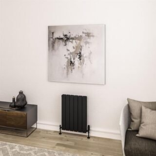 Eastbrook Addington II Type 20 Designer Radiator - Matt Black - Image 4