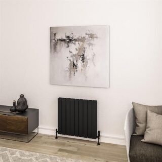 Eastbrook Addington II Type 20 Designer Radiator - Matt Black - Image 7