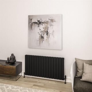 Eastbrook Addington II Type 20 Designer Radiator - Matt Black - Image 10