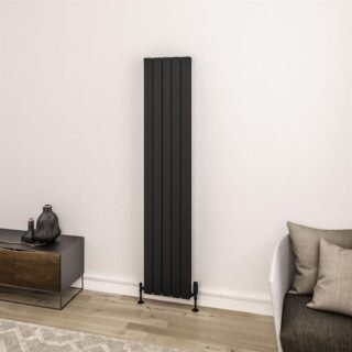 Eastbrook Addington II Type 20 Designer Radiator - Matt Black - Image 15