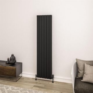 Eastbrook Addington II Type 20 Designer Radiator - Matt Black - Image 16