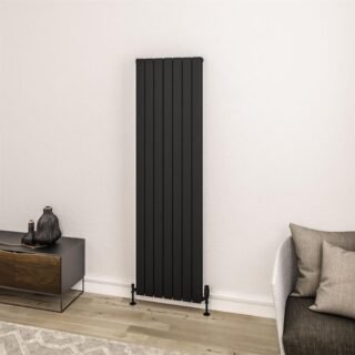 Eastbrook Addington II Type 20 Designer Radiator - Matt Black - Image 17