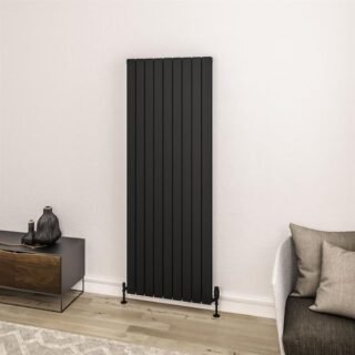 Eastbrook Addington II Type 20 Designer Radiator - Matt Black - Image 19