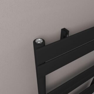 Eastbrook Addington II Type10 Designer Heated Towel Rail - Matt Black - Image 11