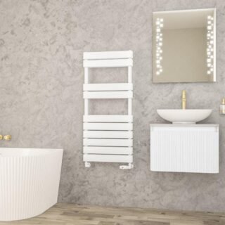 Eastbrook Addington II Type 20 Designer Radiator - Gloss White - Image 12