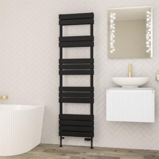 Eastbrook Addington II Type 20 Designer Radiator - Matt Black - Image 13