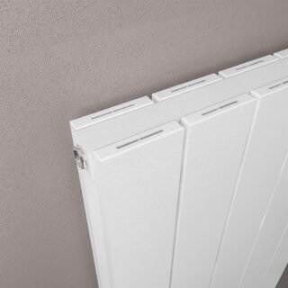 Eastbrook Queenswood Aluminium Designer Radiator - Matt White - Image 14