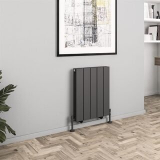 Eastbrook Queenswood Aluminium Designer Radiator - Matt Anthracite - Image 6