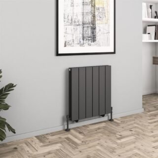 Eastbrook Queenswood Aluminium Designer Radiator - Matt Anthracite - Image 7