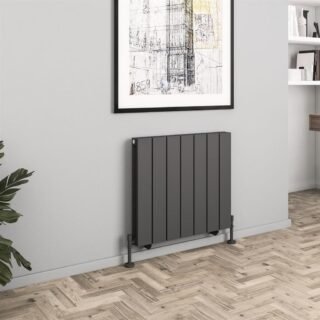 Eastbrook Queenswood Aluminium Designer Radiator - Matt Anthracite - Image 8
