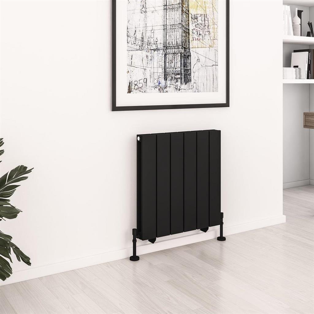 Eastbrook Queenswood Aluminium Designer Radiator - Matt Black - Image 7
