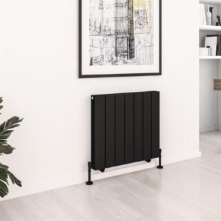 Eastbrook Queenswood Aluminium Designer Radiator - Matt Black - Image 8