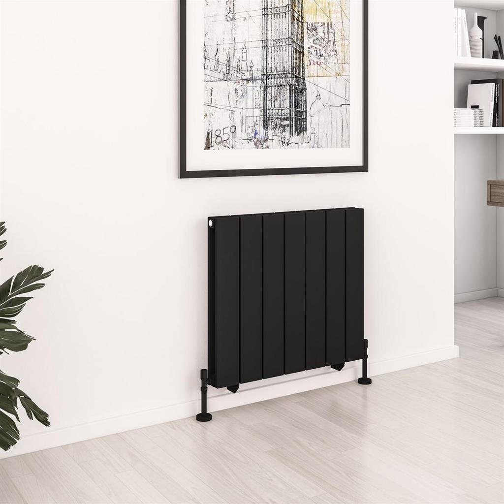 Eastbrook Queenswood Aluminium Designer Radiator - Matt Black - Image 8