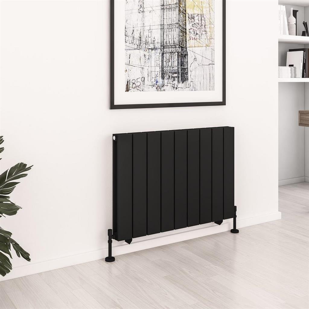Eastbrook Queenswood Aluminium Designer Radiator - Matt Black - Image 9