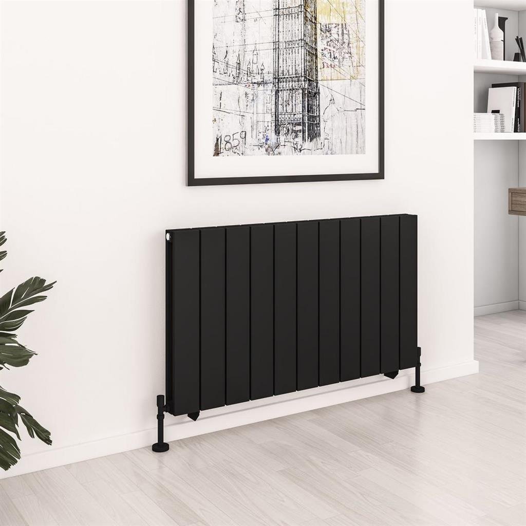 Eastbrook Queenswood Aluminium Designer Radiator - Matt Black - Image 10