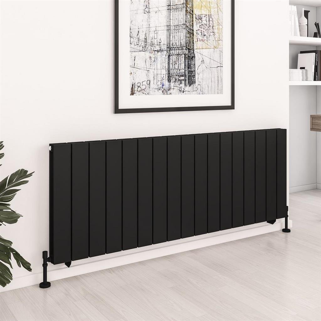 Eastbrook Queenswood Aluminium Designer Radiator - Matt Black - Image 13