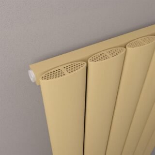 Eastbrook Malmesbury Aluminium Designer Radiator - Brass Effect - Image 6