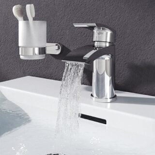Eastbrook Alveston Basin Mixer Tap With Waste - Image 2