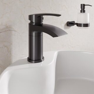 Eastbrook Alveston Swivel Basin Mixer Tap With Waste - Image 2