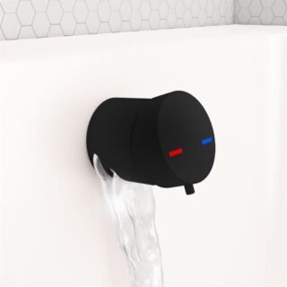 Eastbrook Overflow Bath Filler With Push Button Waste - Image 3