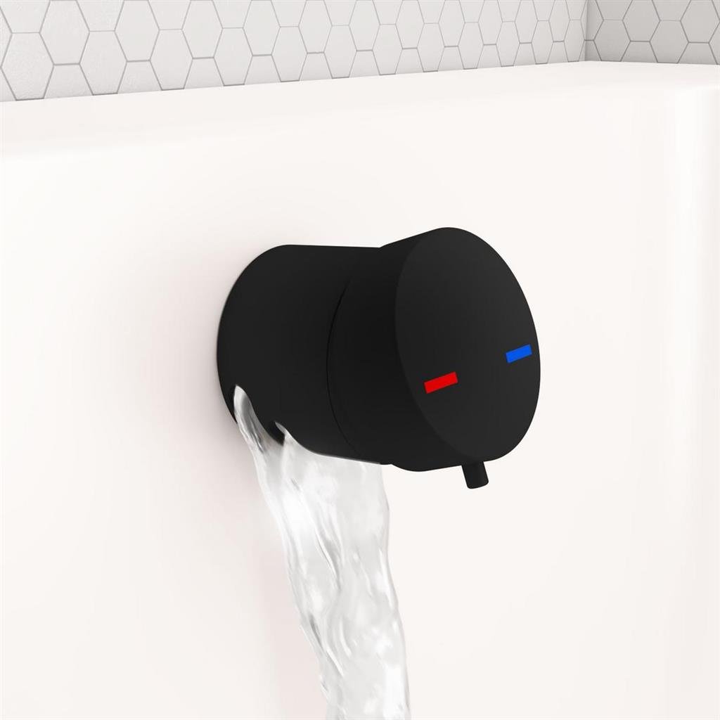 Eastbrook Overflow Bath Filler With Push Button Waste - Image 3